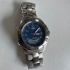 Timex Analog-Digital Blue Dial Mens Watch